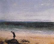 Gustave Courbet Seaside oil